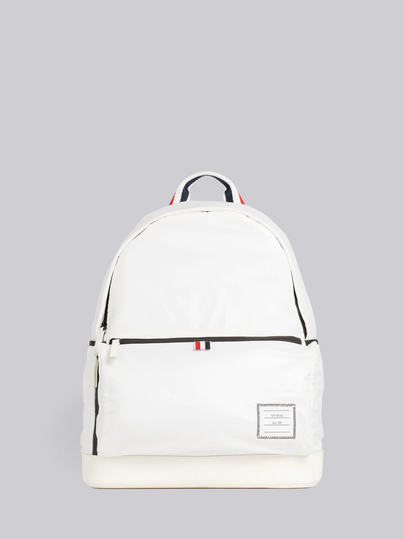 White Ripstop Backpack 1