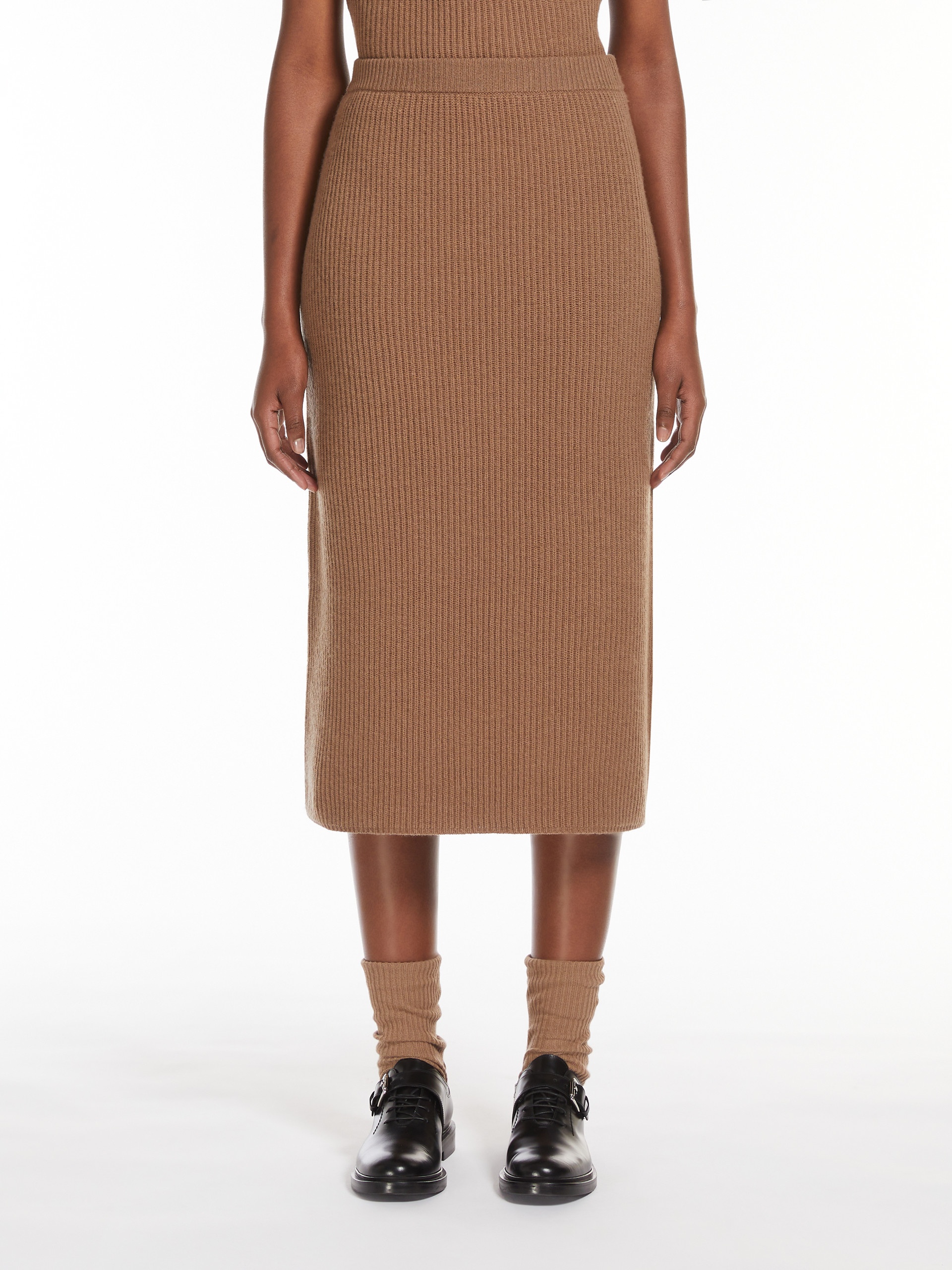 JUST Wool and cashmere pencil skirt - 3