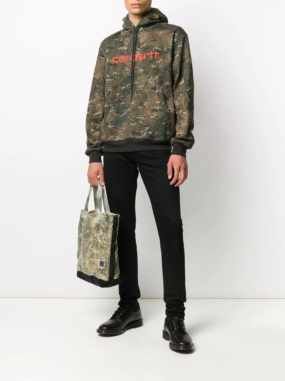 camouflage-print hoodie - 2