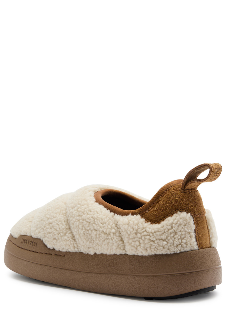 Moon Boot Park Padded Quilted Fleece Mules - 2