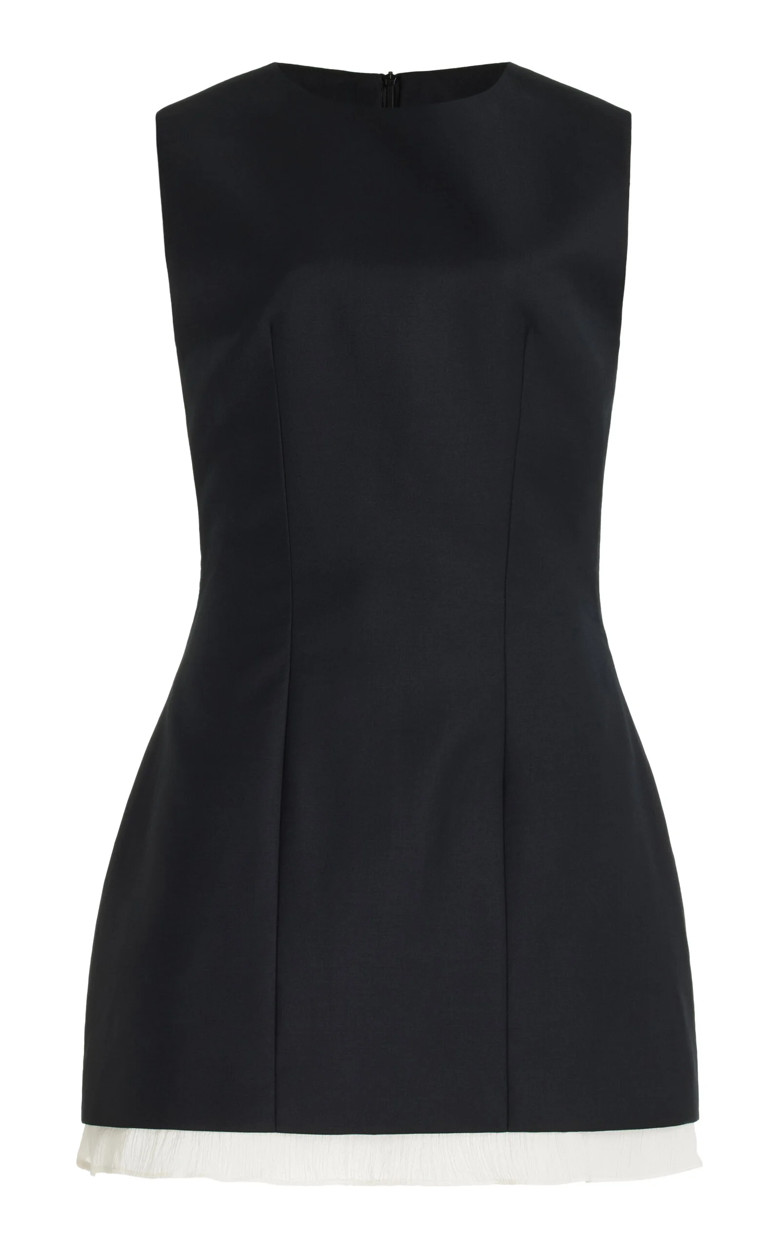 Mabel Stretch-Wool Mini Dress black - 1