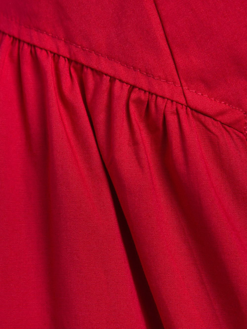 STAUD Gwen gathered mini dress outlook