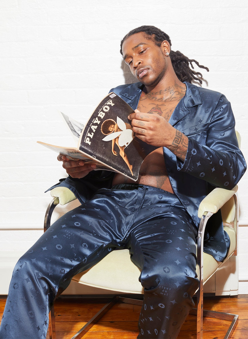 Fleur du Mal Silk Jacquard PJ Pant outlook