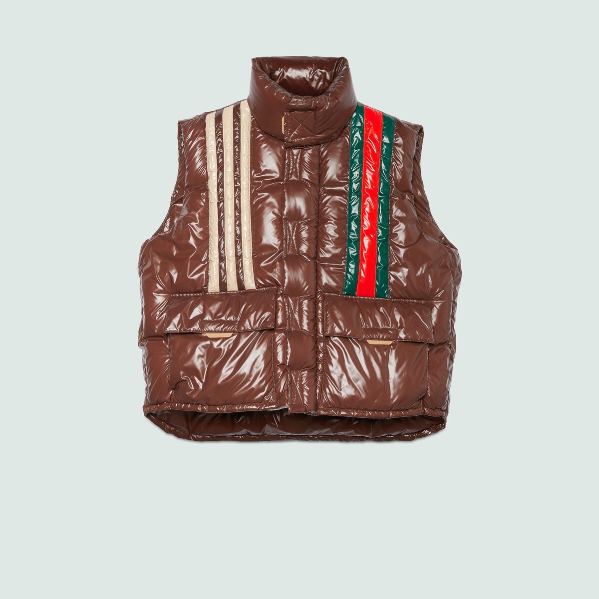 adidas x Gucci down vest - 8
