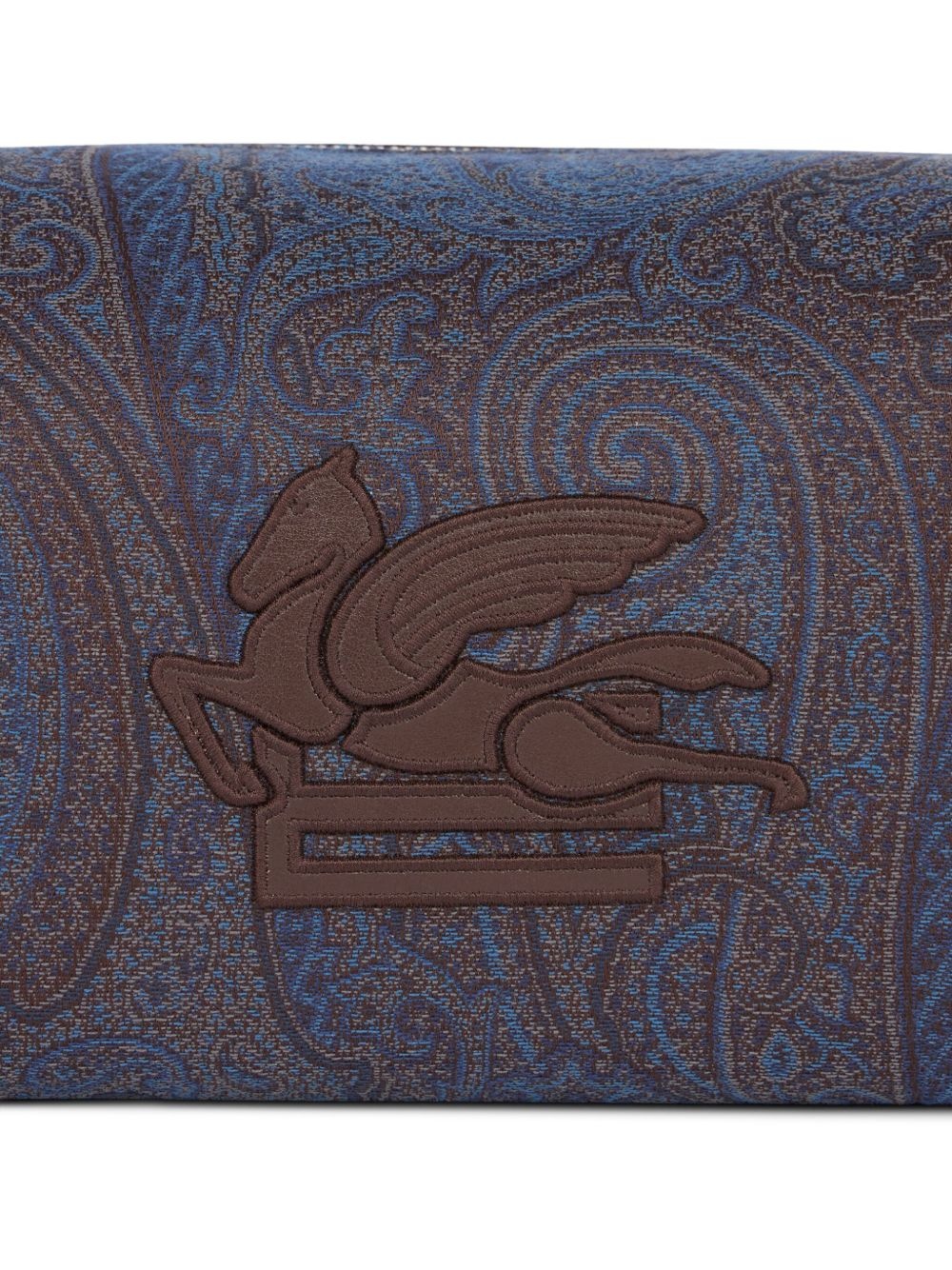 medium paisley-print Pegaso-motif wash bag - 4