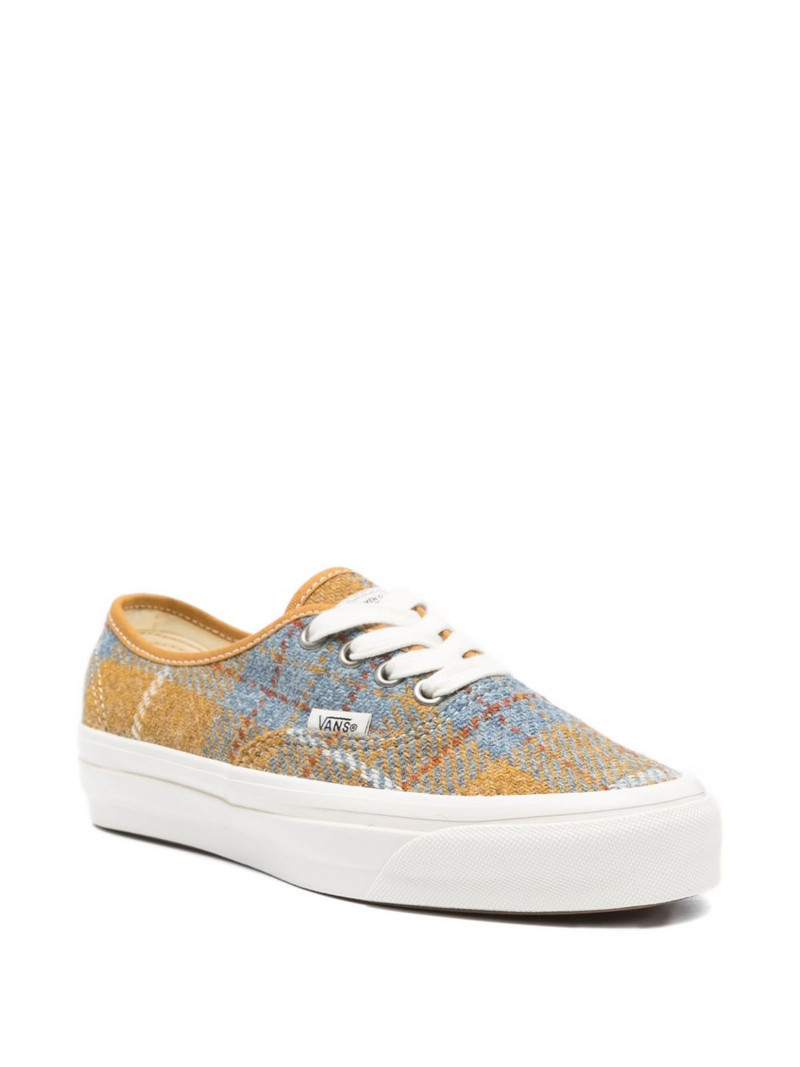 Vans plaid tweed sneakers outlook