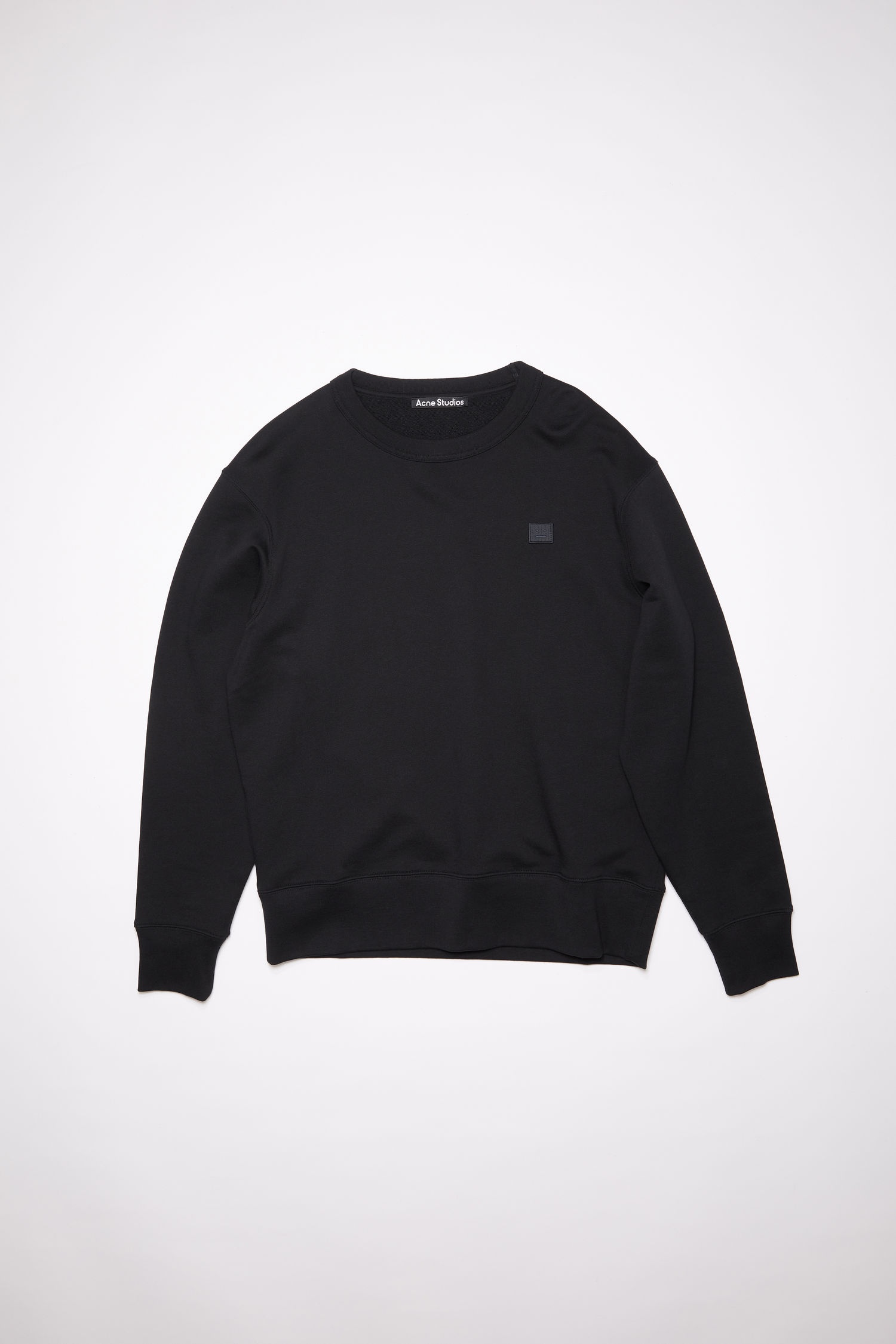 Crew neck sweatshirt - Black - 5