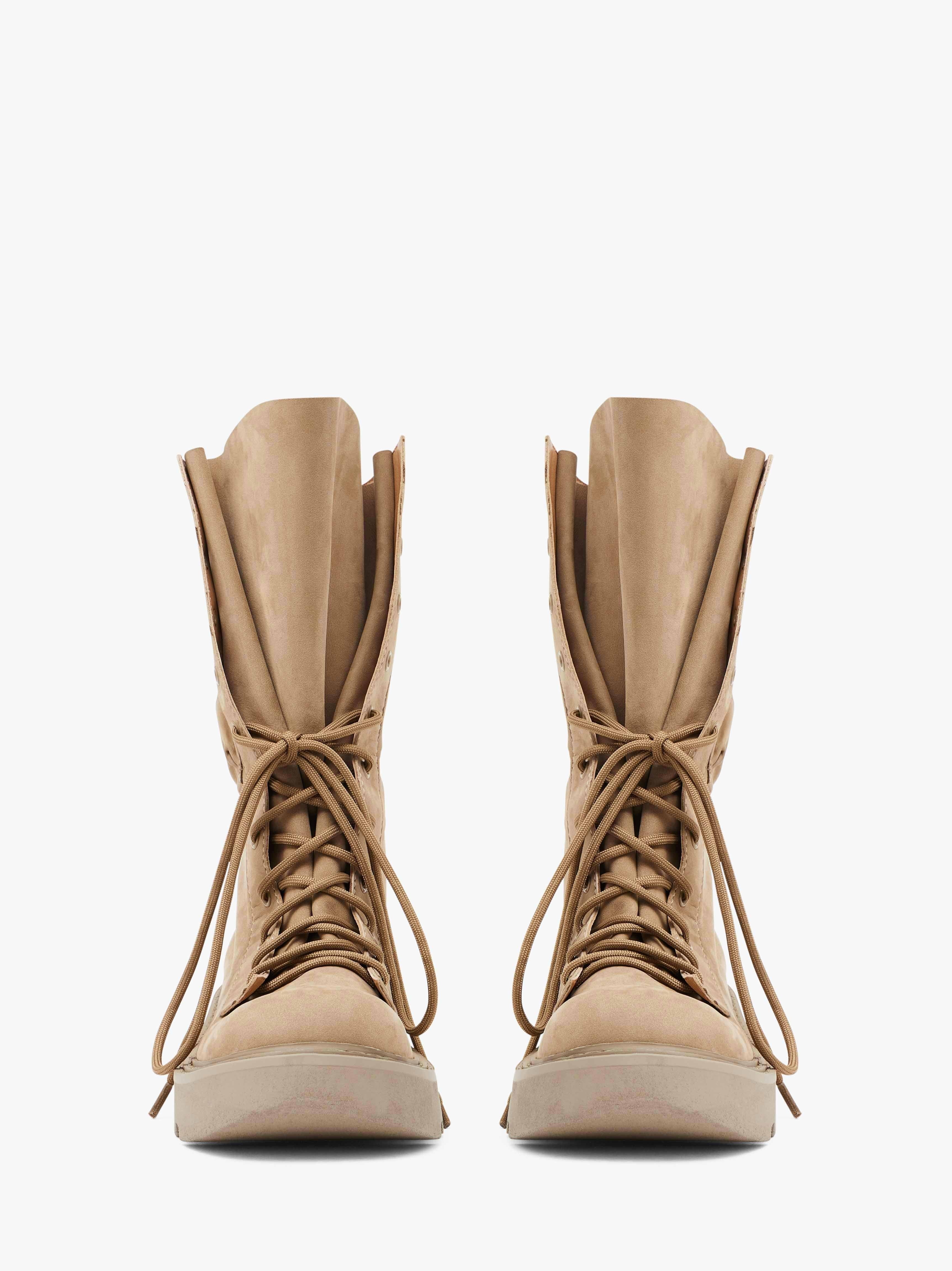 COMBAT LEATHER BOOTS - 4