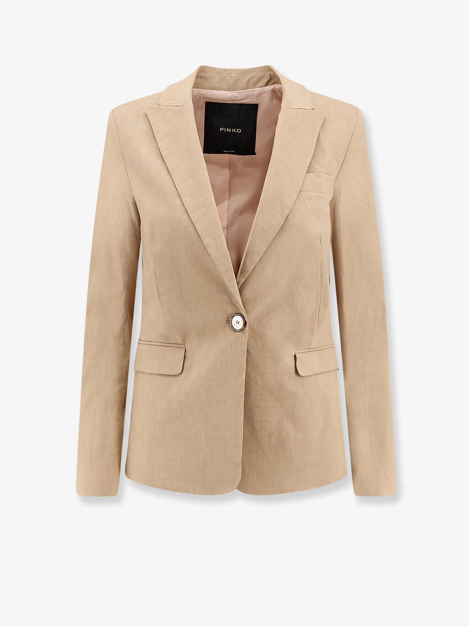 Pinko Freda Linen And Viscose Blazer - 1