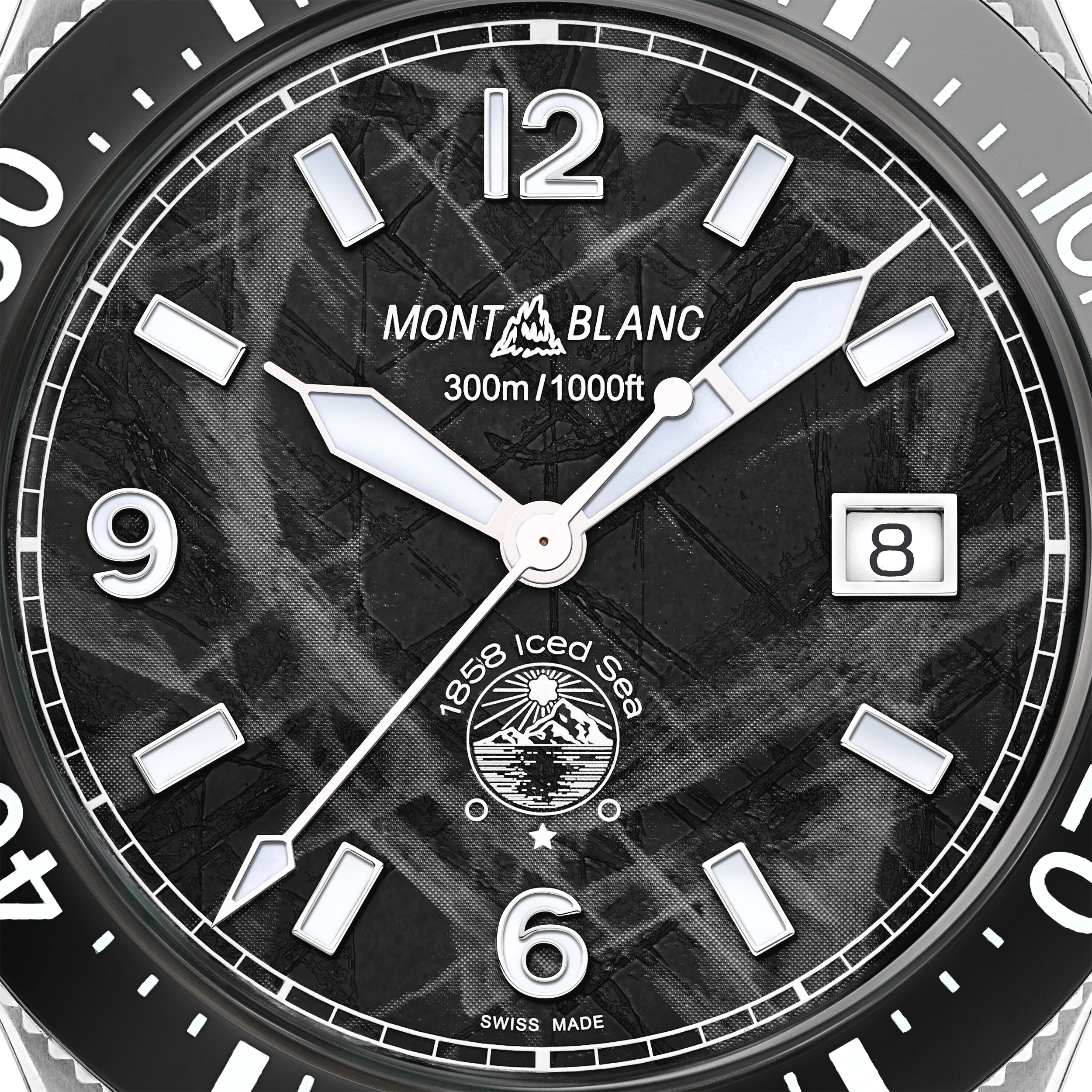 Montblanc 1858 Iced Sea Automatic Date - 5