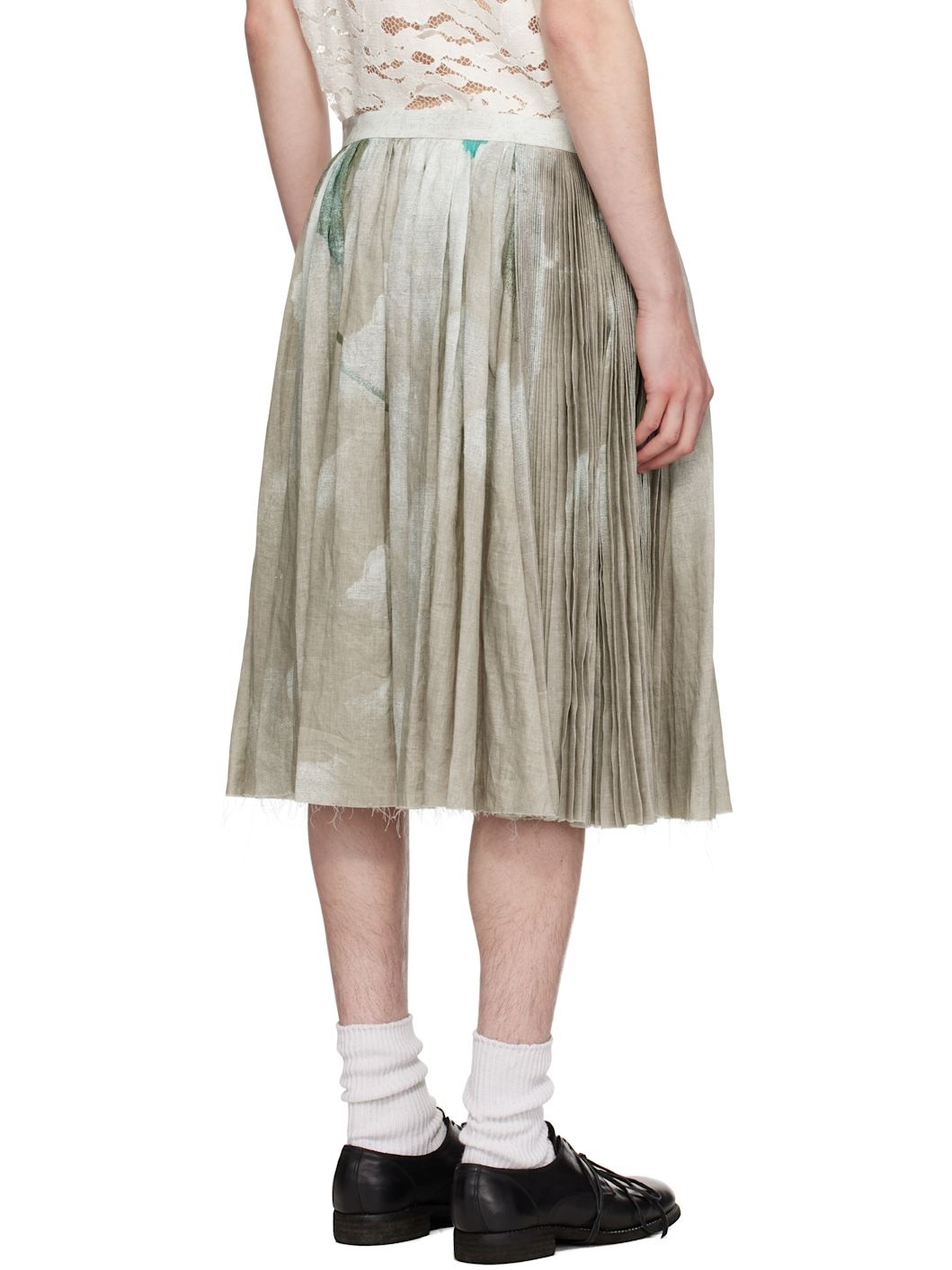 Beige UC1E4604-2 Skirt - 3