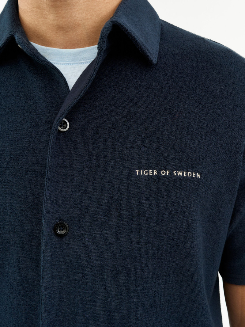 Saint Cotton Terry Polo Shirt 4