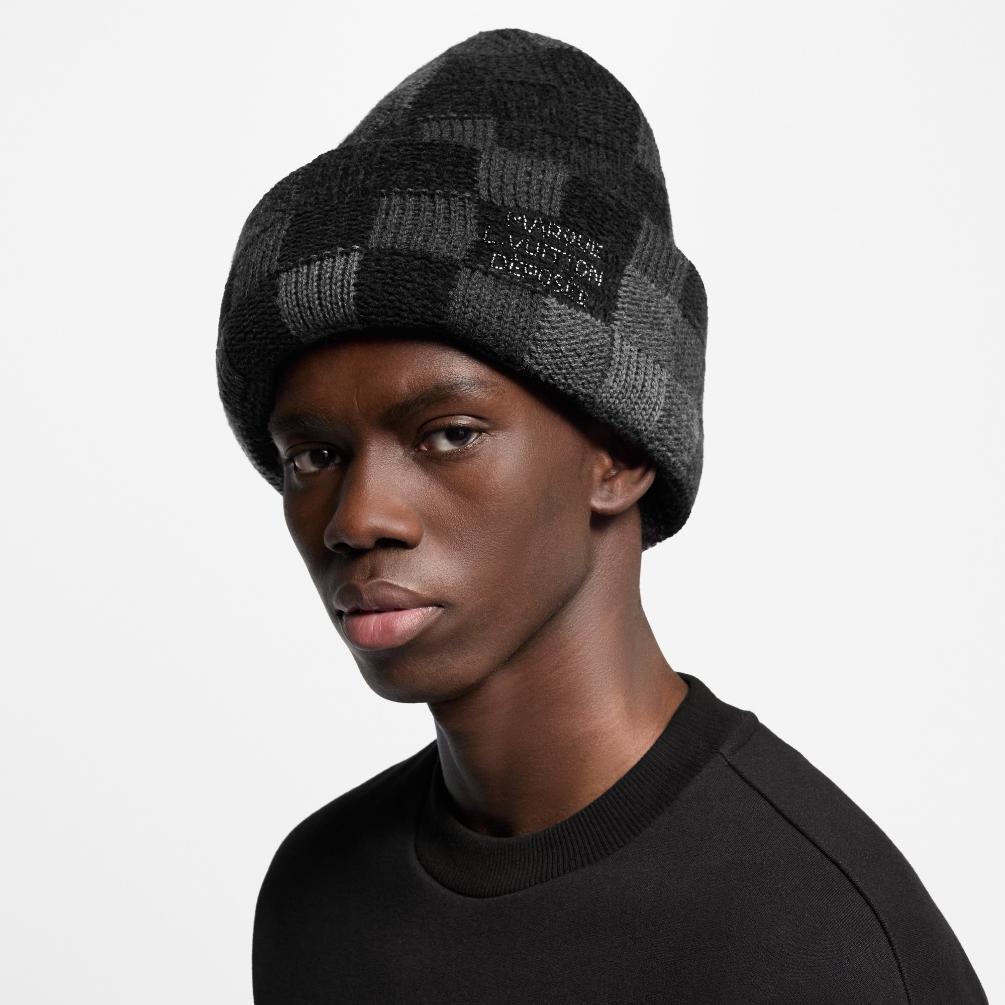 LV Crush Damoflage Beanie - 5