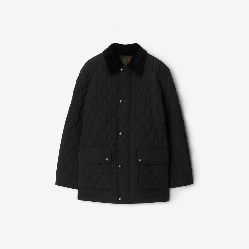 Quilted Nylon Barn Jacket 1