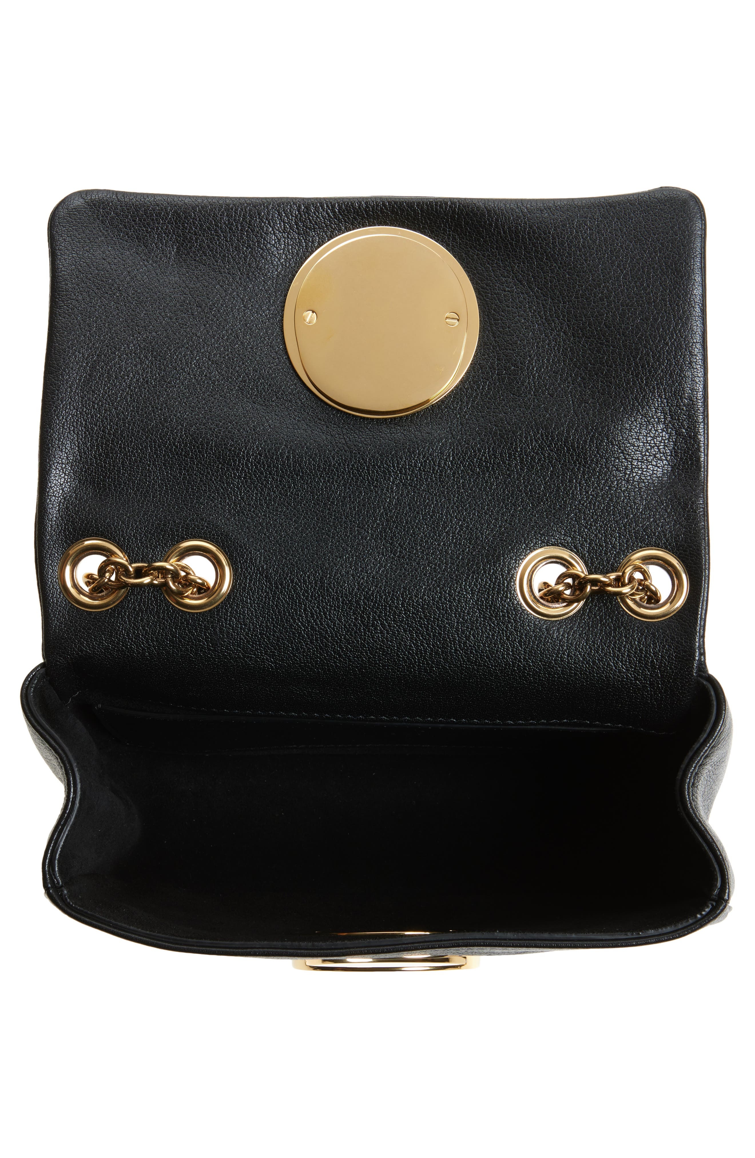 Chloé Heritage Leather Shoulder Bag in Black at Nordstrom - 5