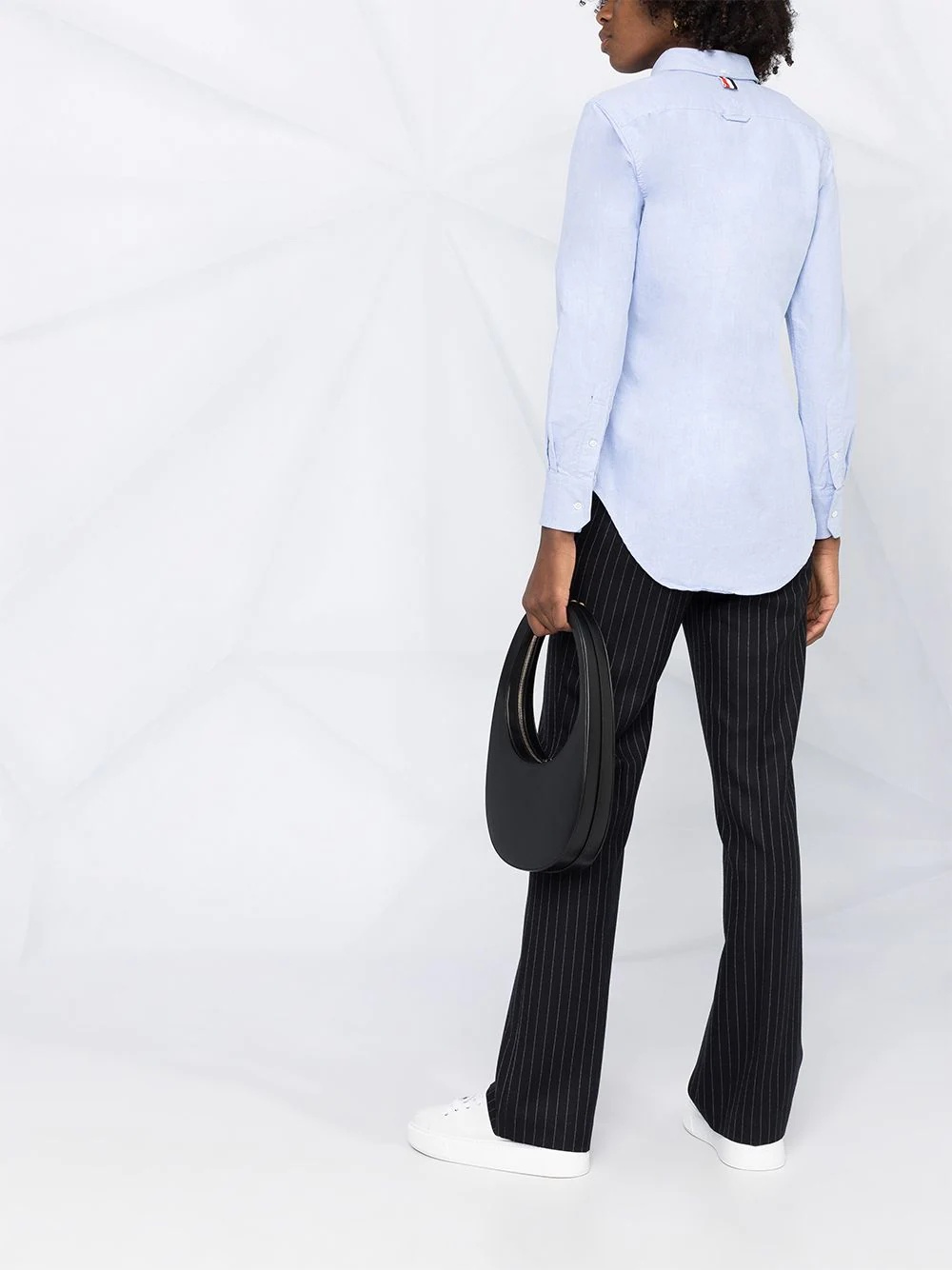 logo-patch long-sleeve shirt - 4