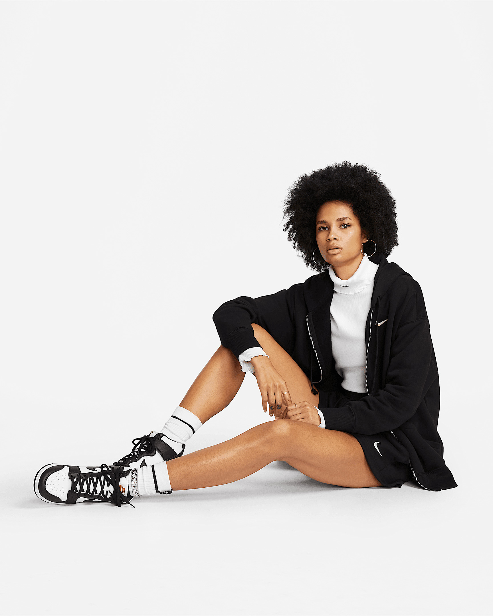 Nike Sportswear Phoenix Fleece Women's Oversized Full-Zip Hoodie - 9