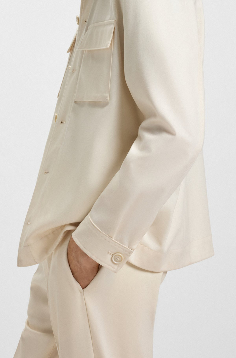 RELAXED-FIT JACKET IN VIRGIN WOOL 6
