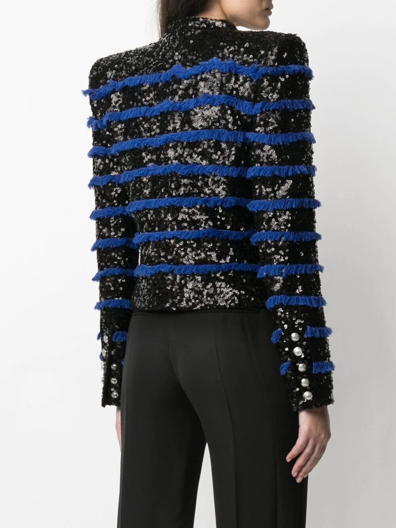 fringed sequinned jacket 4