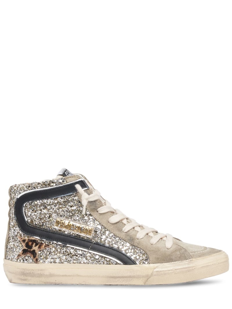 20mm Slide glittered sneakers - 1