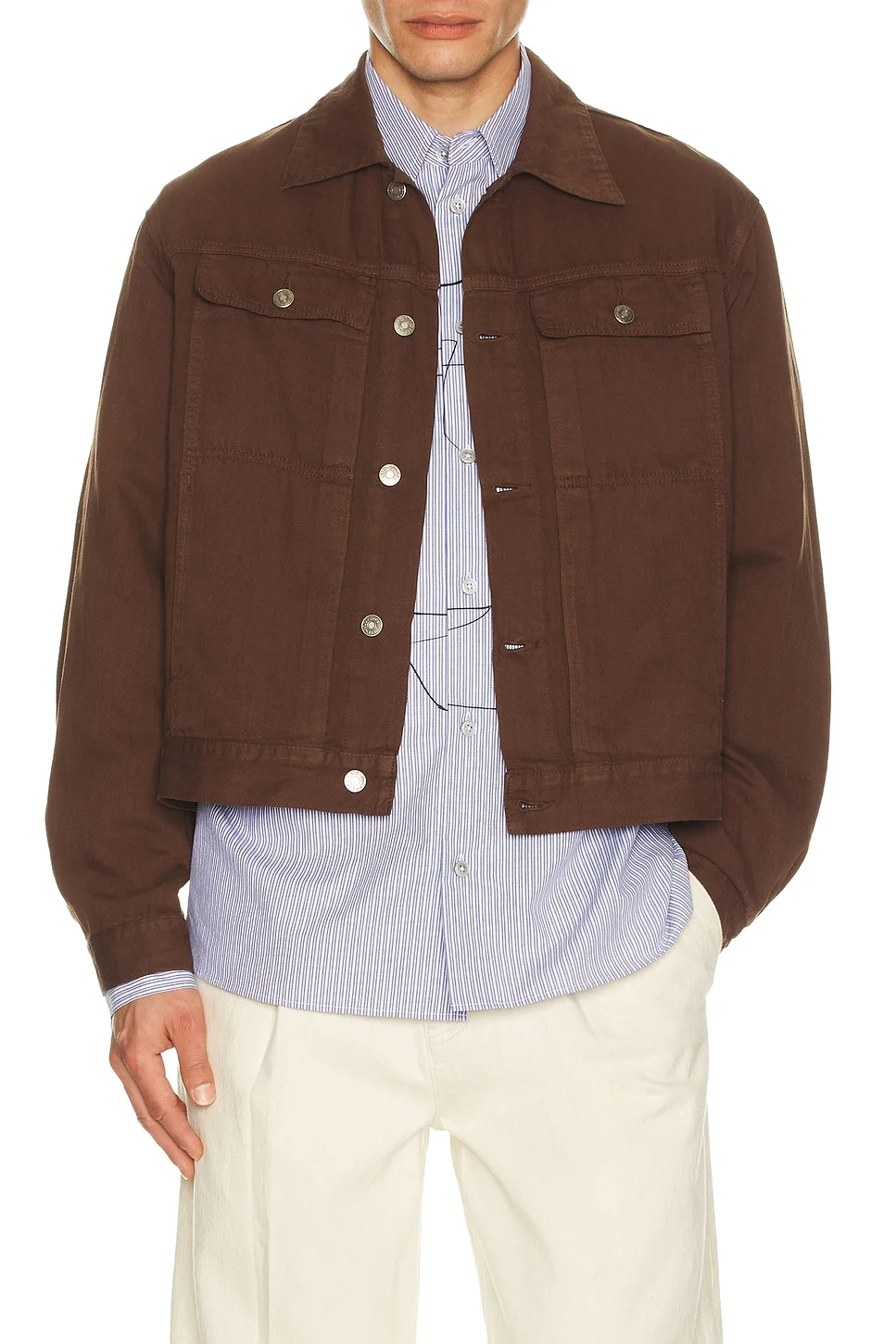 Denim Trucker Jacket - 1