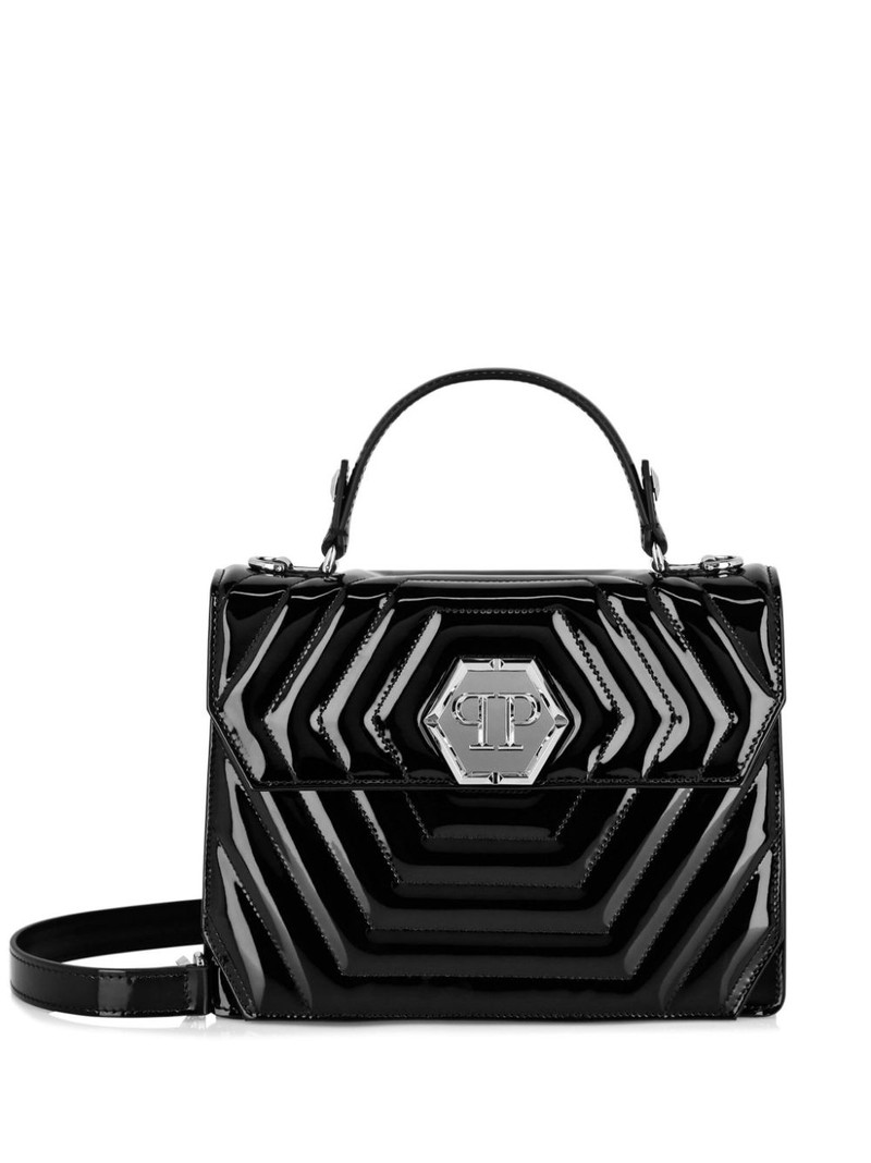 medium Superheroin leather handle bag 1
