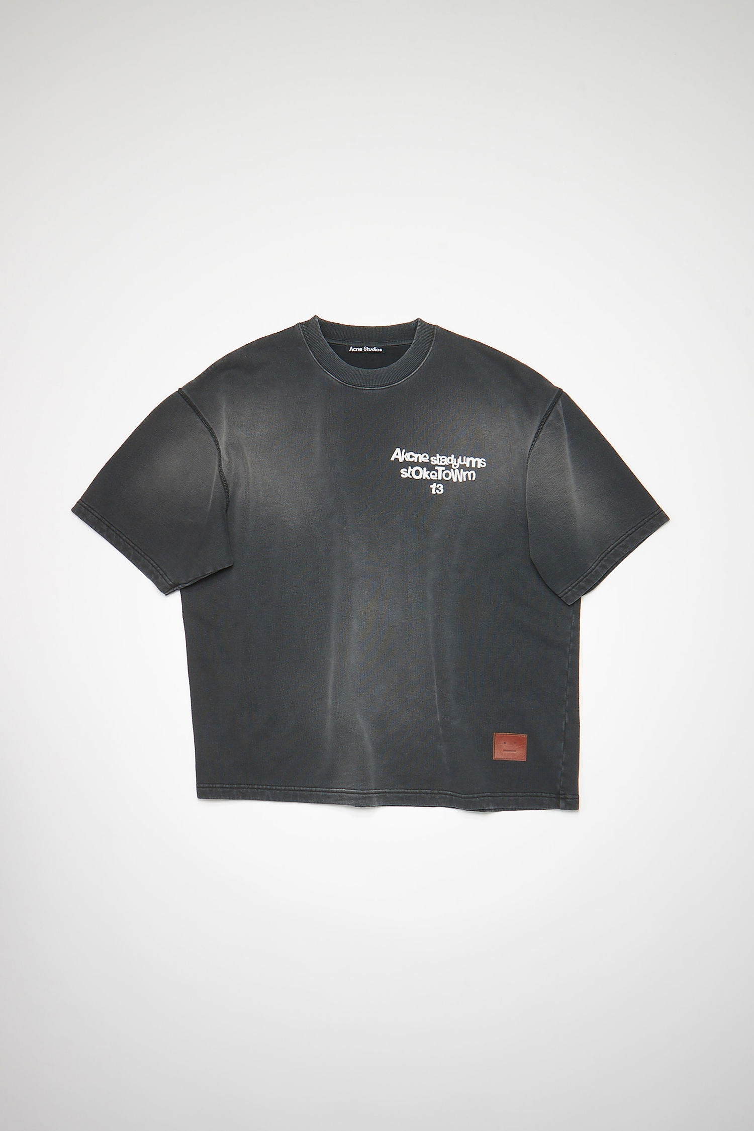 Fleece t-shirt - Black - 4