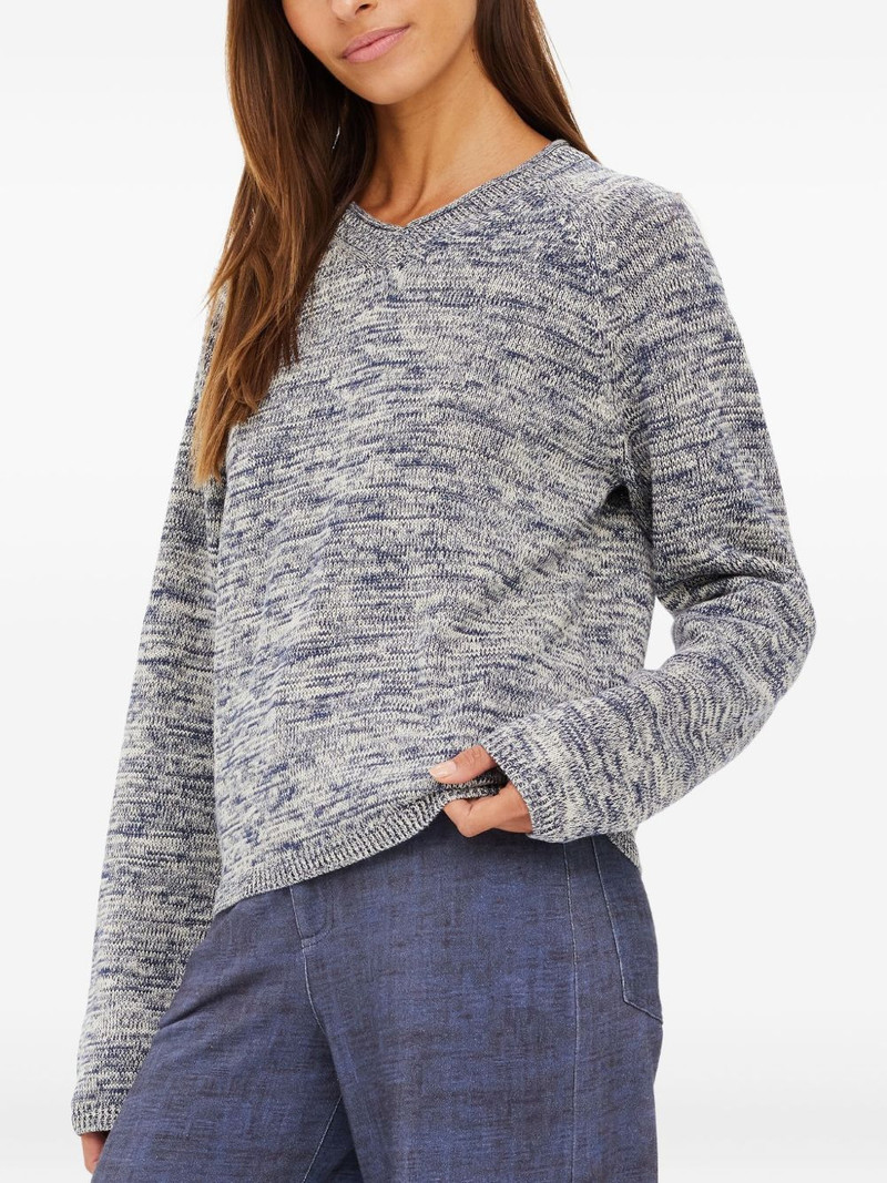 THE UPSIDE V-neck raglan sweater outlook