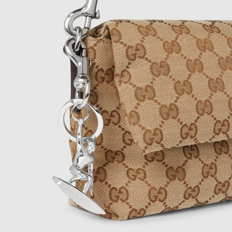 Engraved surfer keychain charm 3