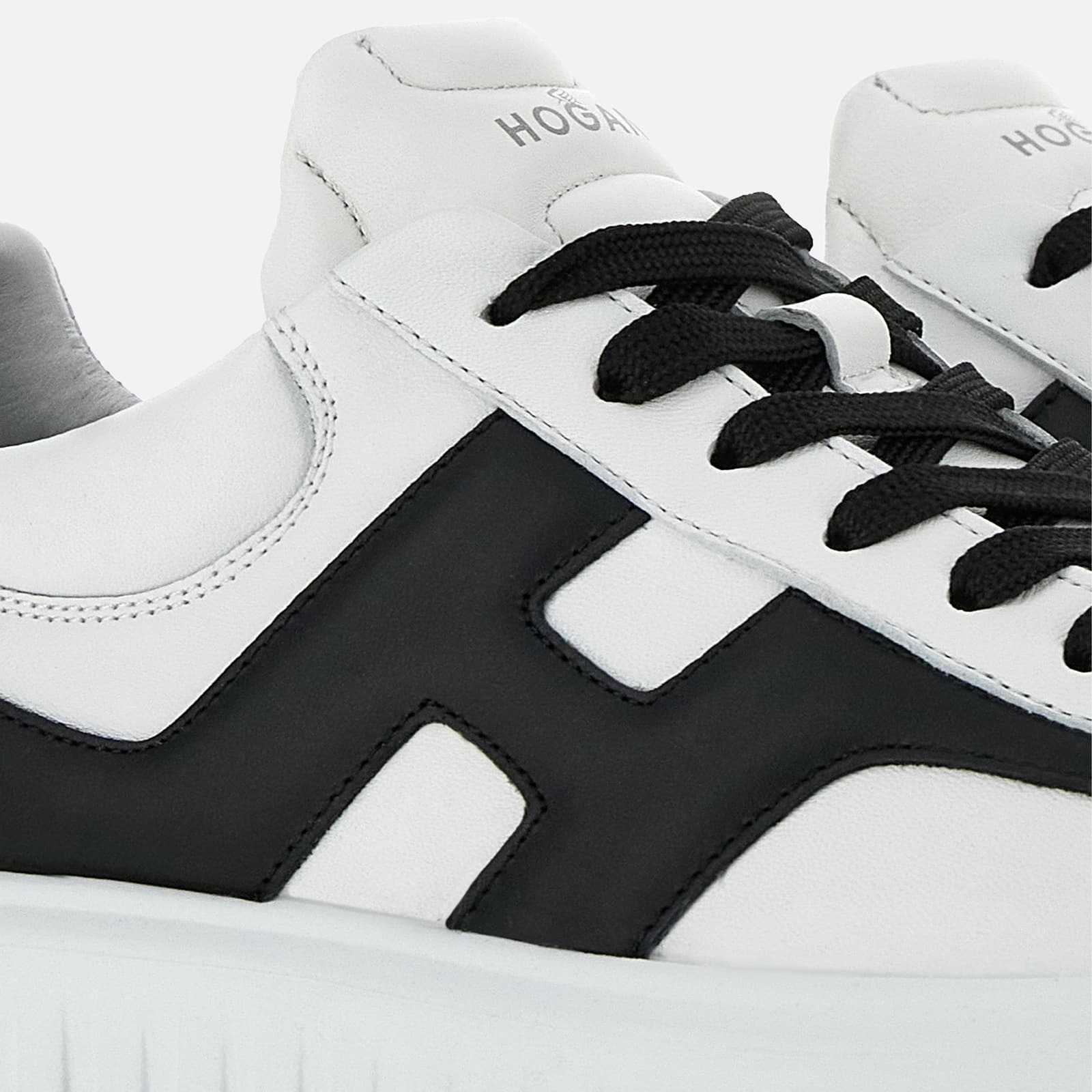 Sneakers Hogan H-Stripes Black White - 6