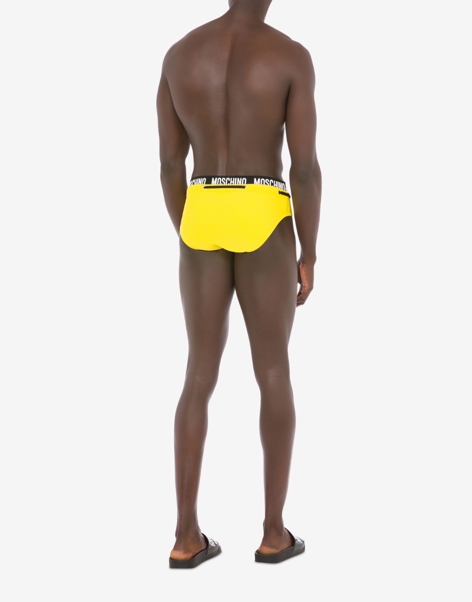 RUBBER LOGO BIKINI BOTTOMS - 2