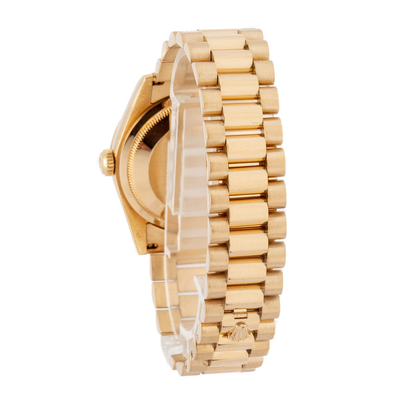 Rolex Day-Date Ref 118238 Champagne Index Dial - 3