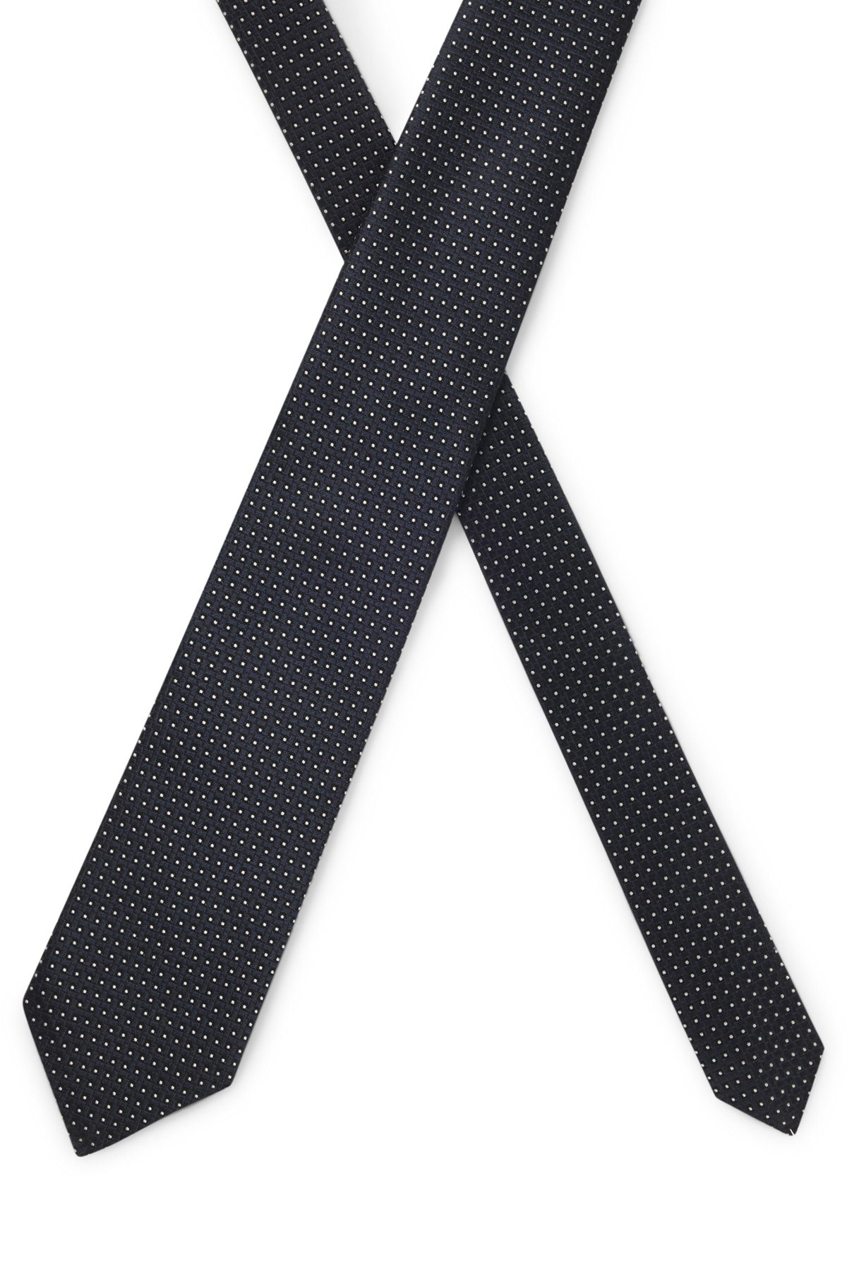 ITALIAN-MADE TIE IN SILK JACQUARD - 4