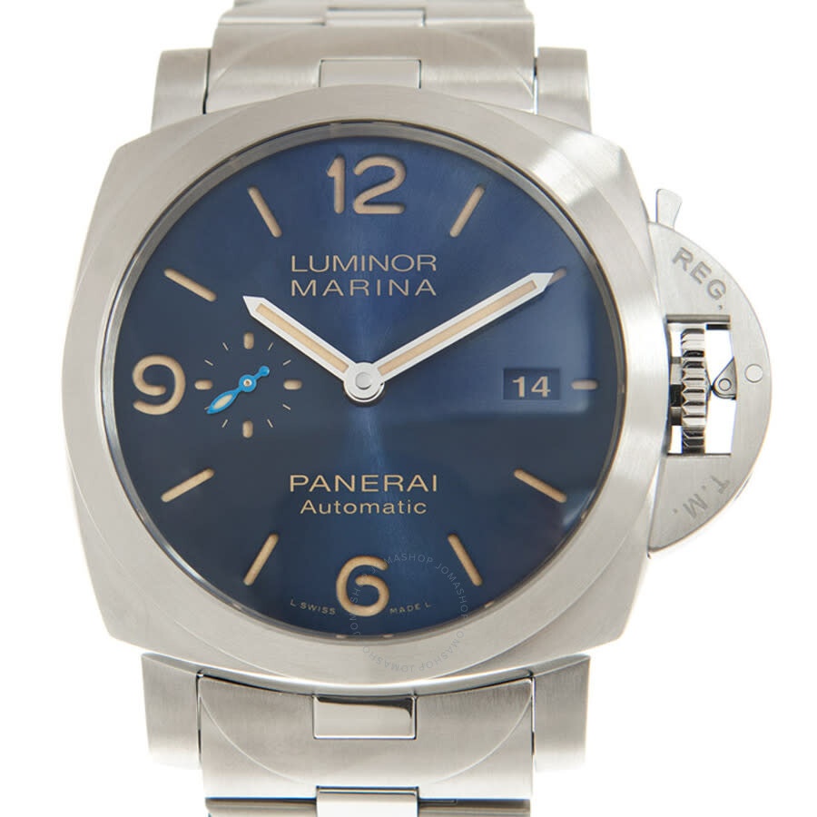 Panerai Luminor Marina Automatic Blue Dial Men's Watch PAM01058 - 2