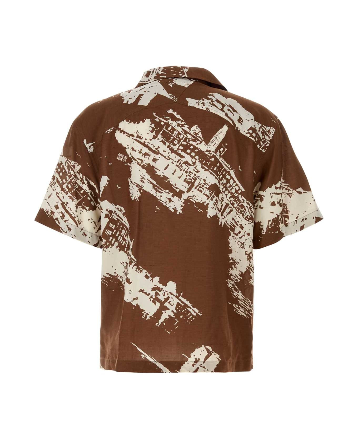 Printed Silk Blend Shirt - 2