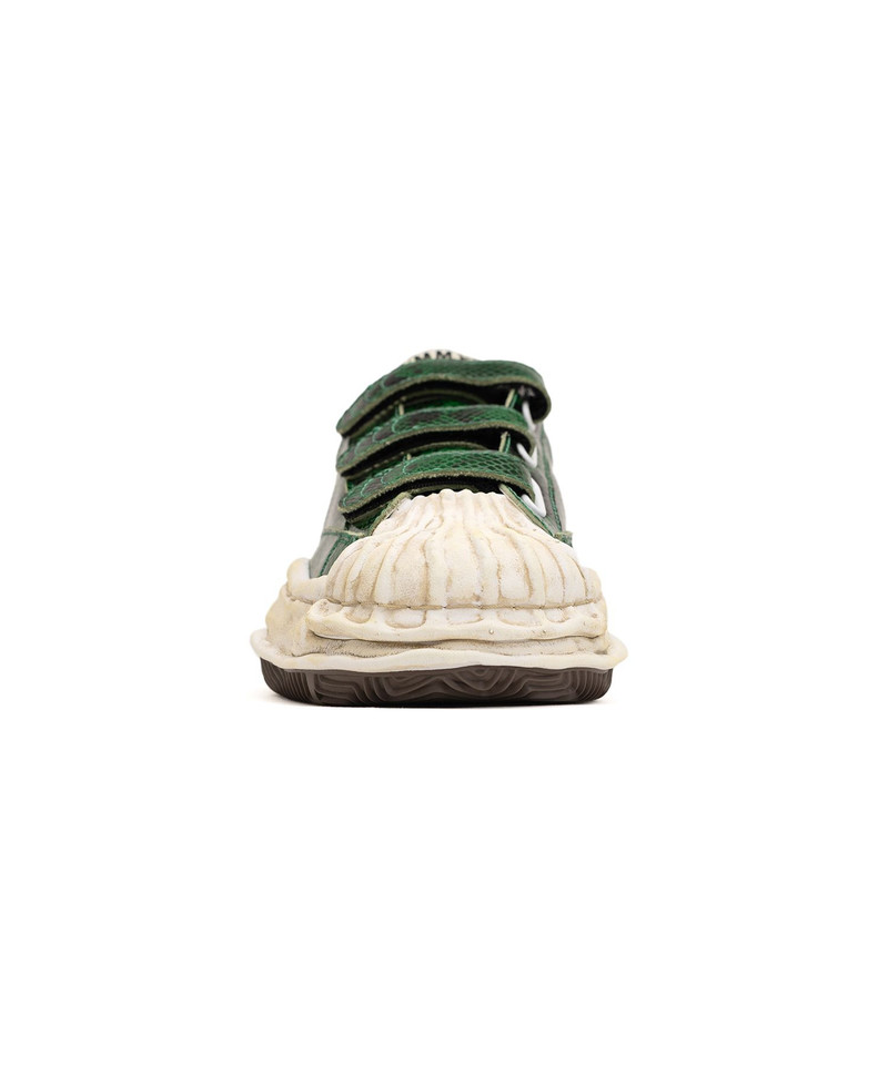 "BLAKEY" OG Sole Python Printed Leather Low-top Sneaker 24