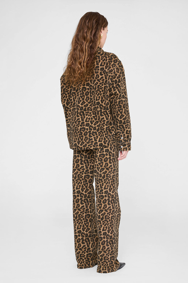 Paxton Shirt - Black And Brown Leopard 3