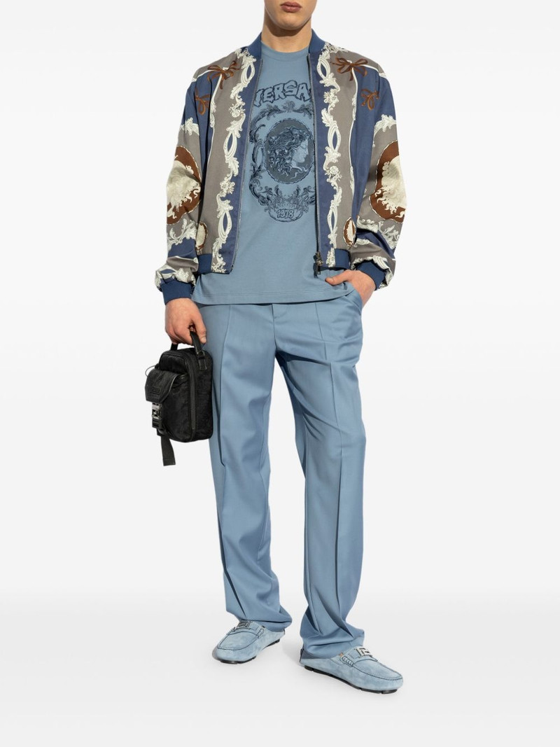 VERSACE elasticated-waistband trousers outlook