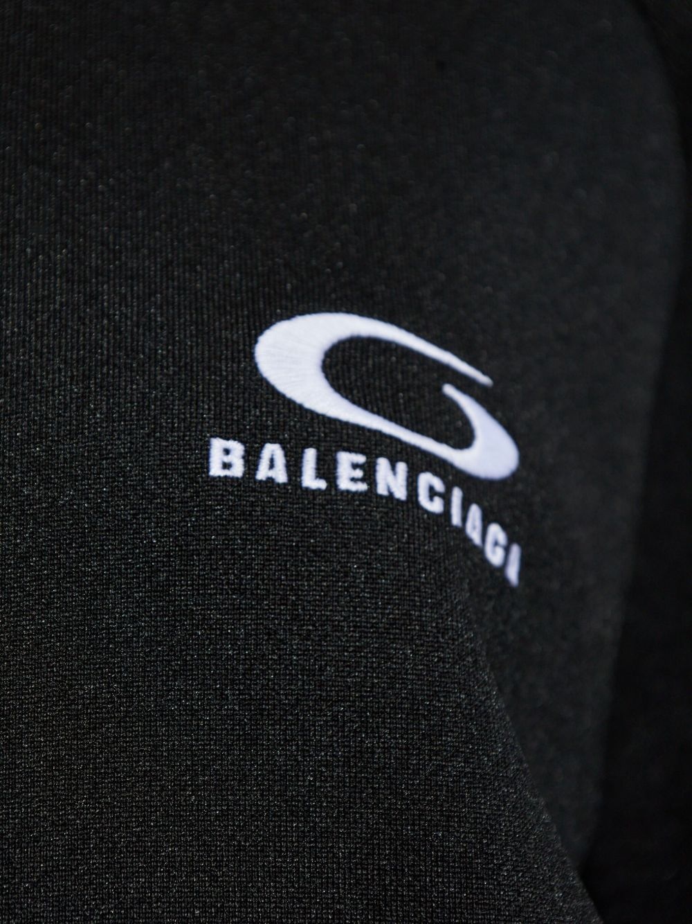 logo-print cut-out sweatshirt - 5