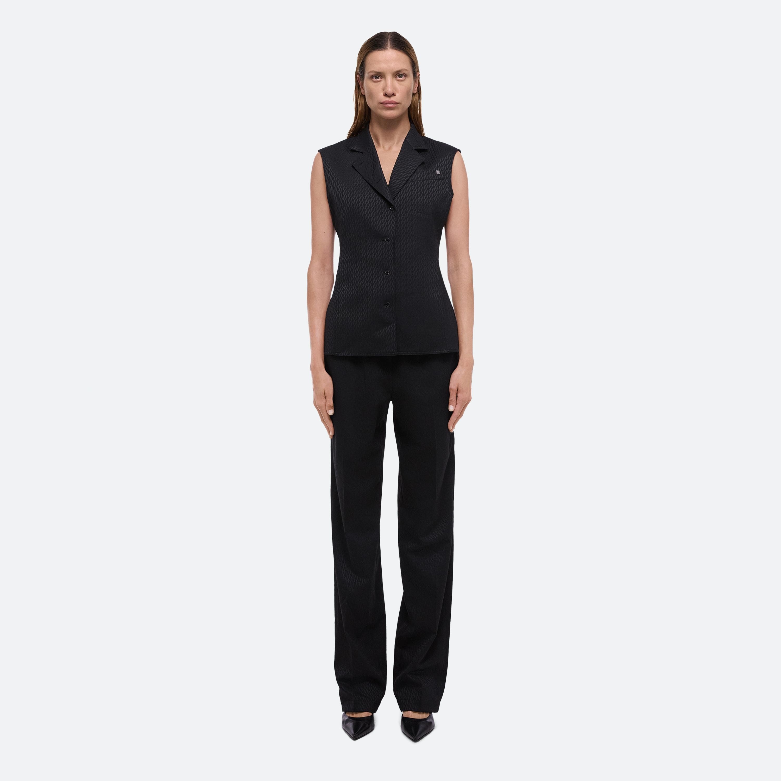 MODEST JACQUARD VEST - 3
