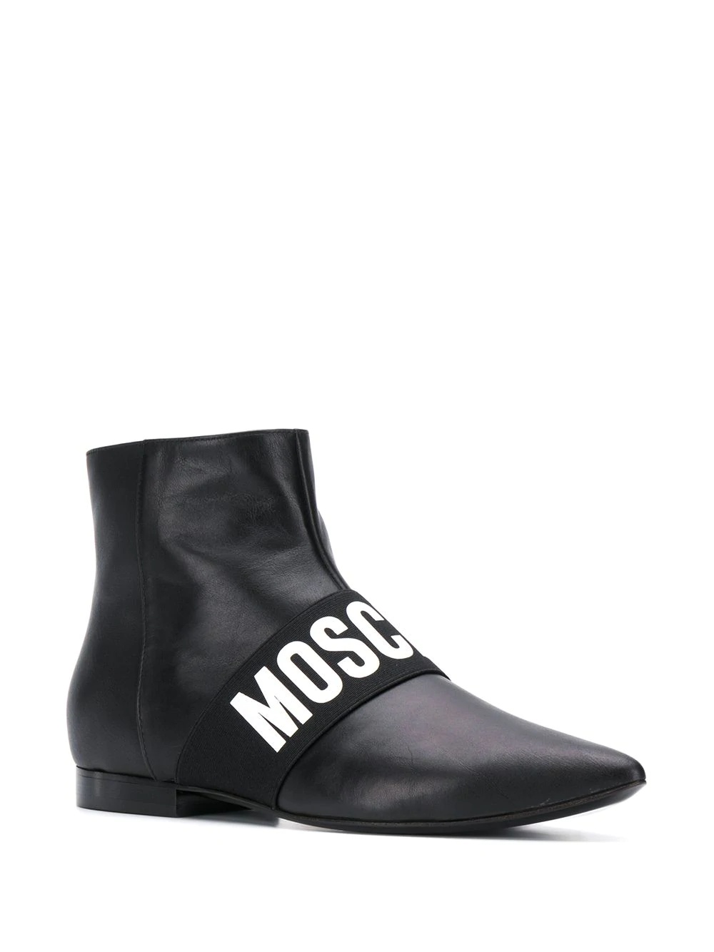 logo band ankle boots - 2