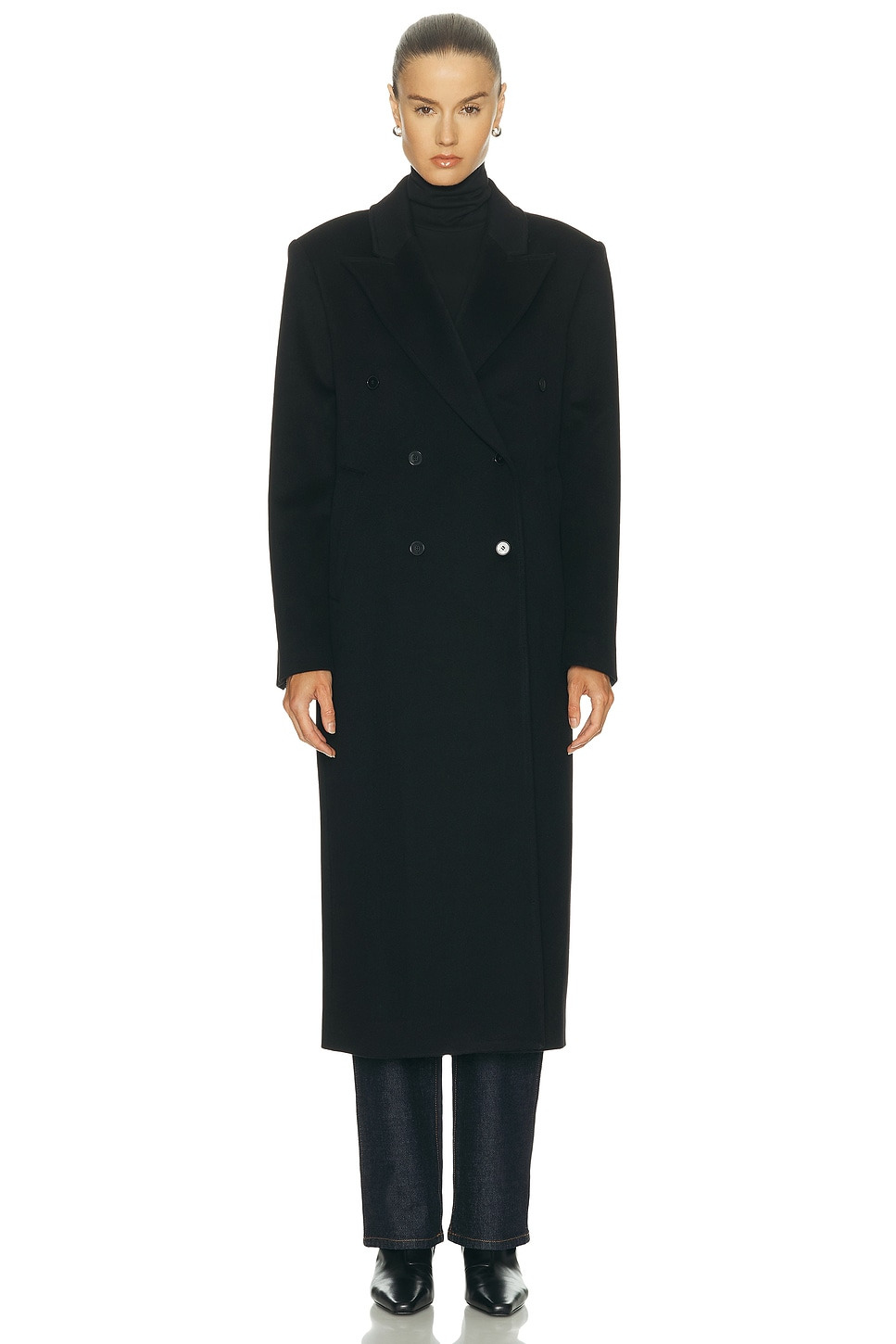 X Loro Piana Rosco Double Breasted Coat - 2