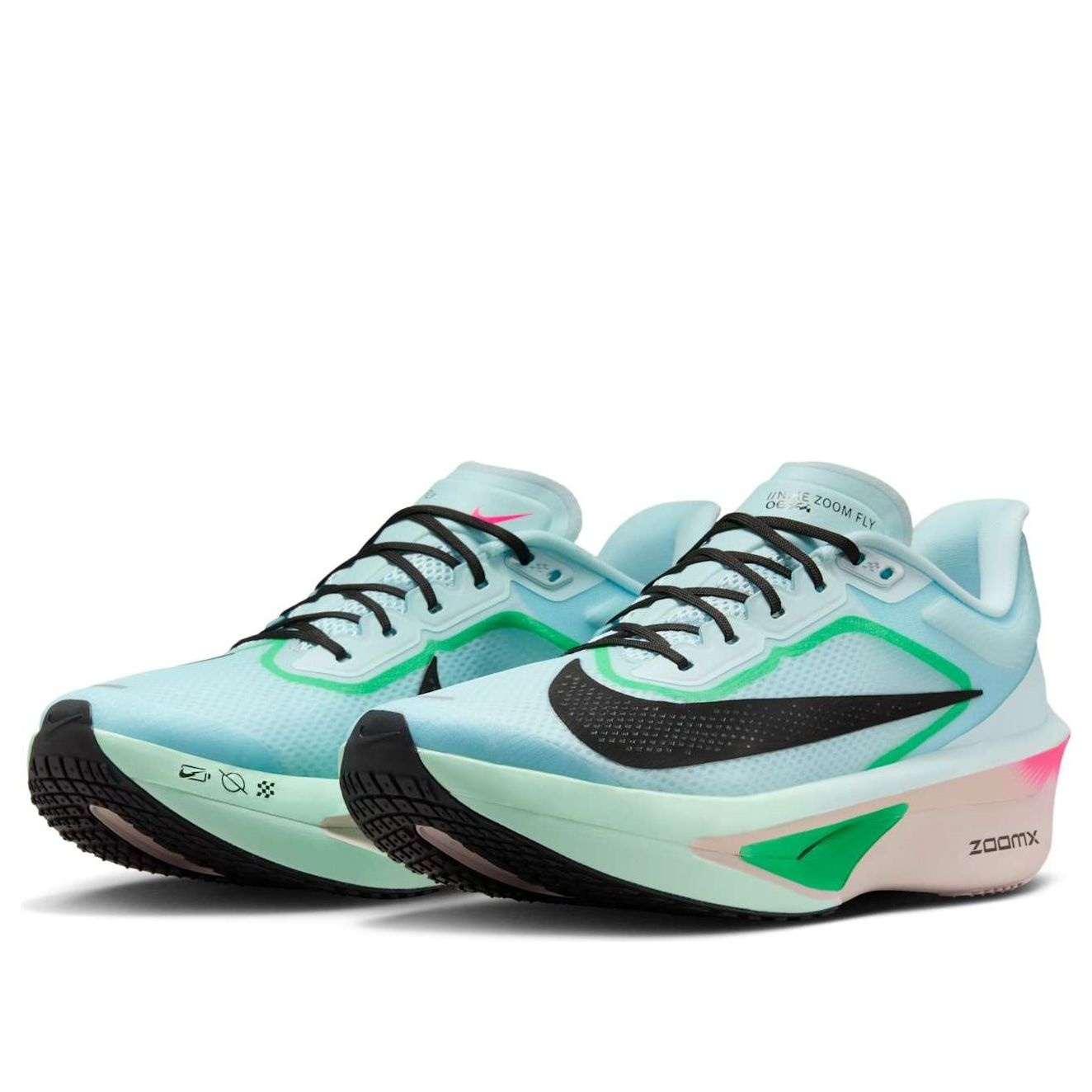 Nike Zoom Fly 6 'Glacier Ice Hyper Pink Green Shock Black' FN8454-402 - 4