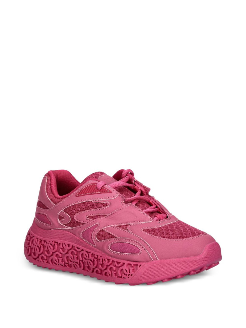 GUESS USA mesh-panelled sneakers outlook