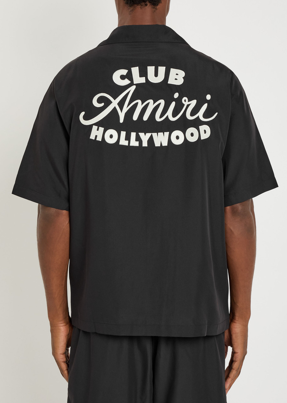 Amiri Club Embroidered Modal-blend Shirt - 3