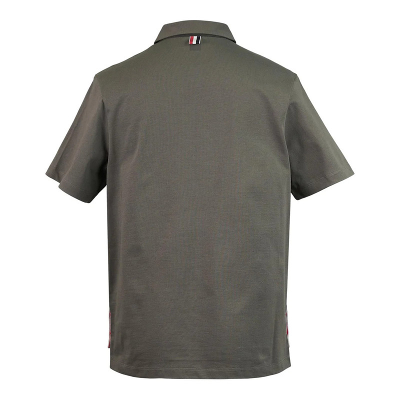 Thom Browne Oversized Short Sleeve Polo outlook