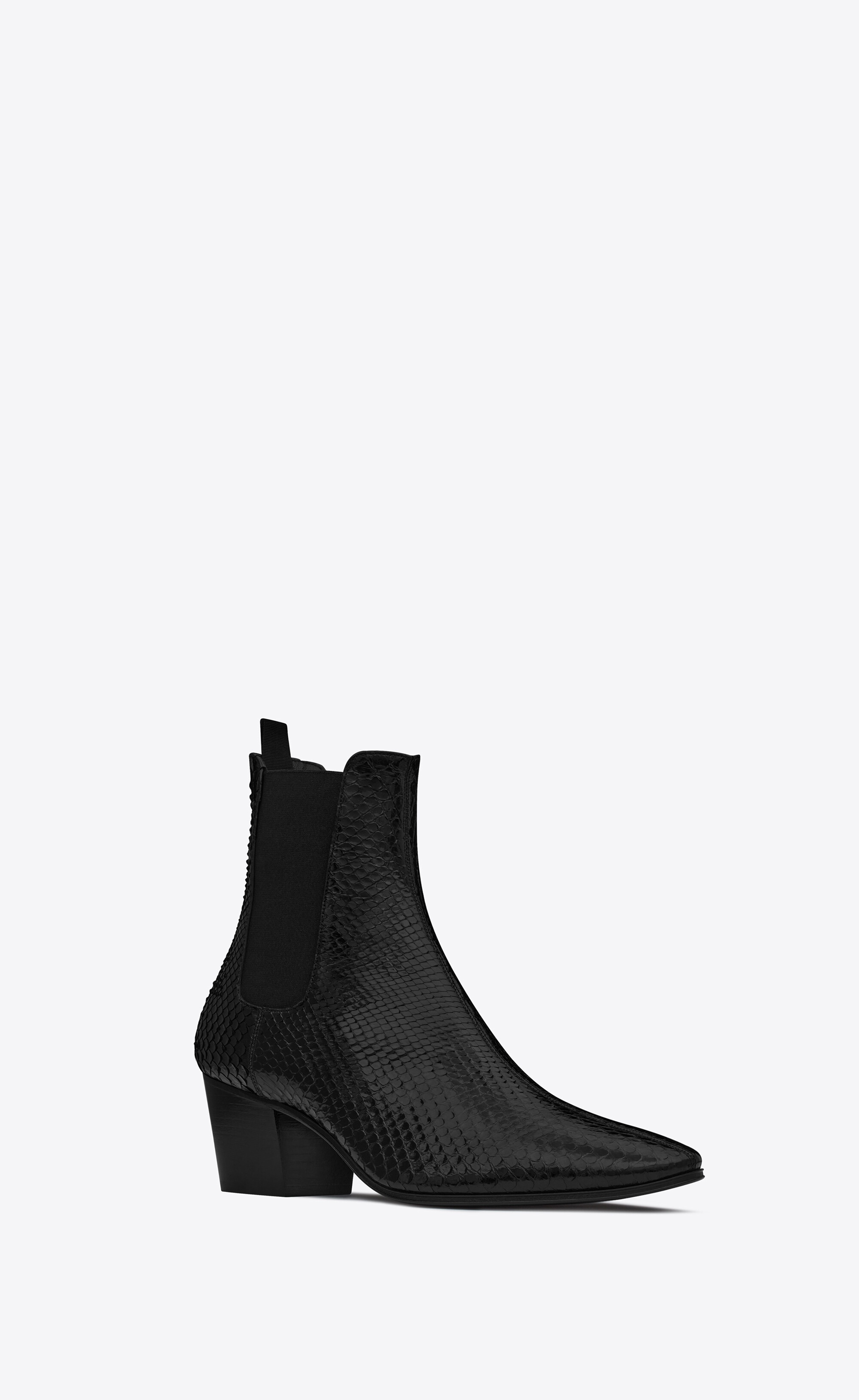 vassili chelsea boots in python - 3