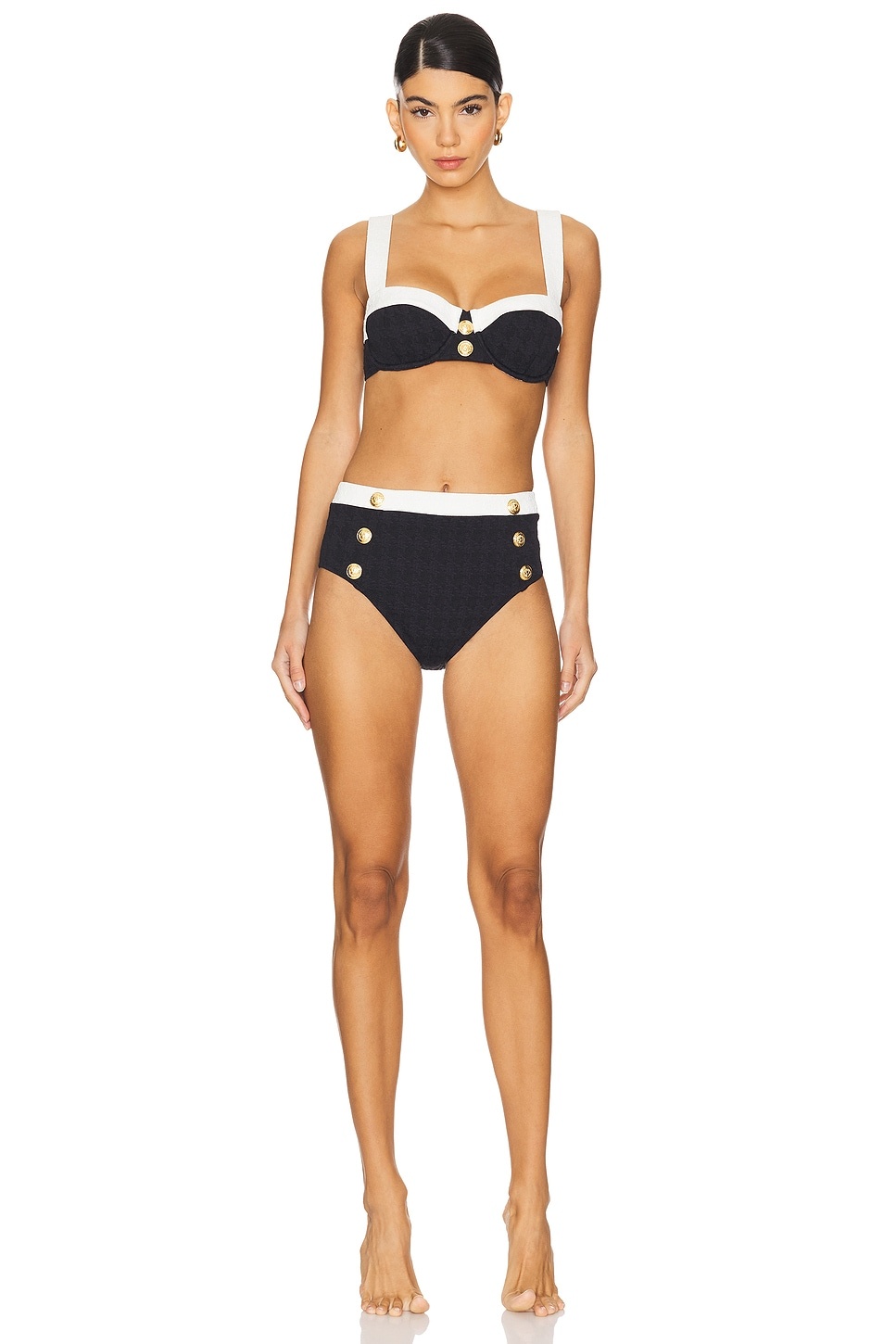 Alexandria Colorblock Chic Bikini Top - 4