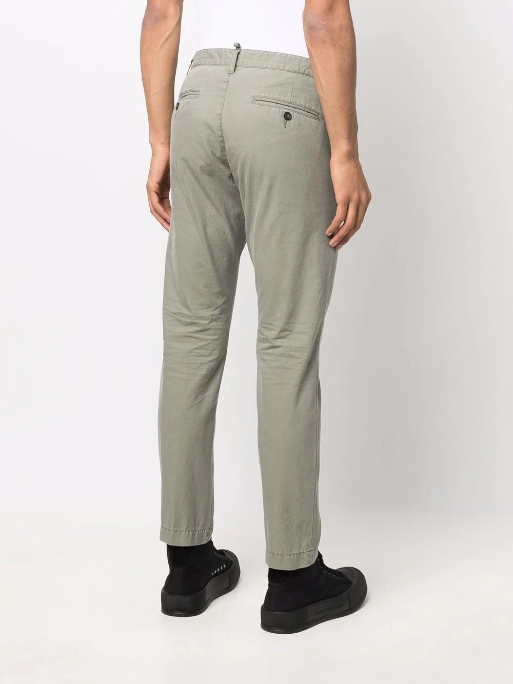 straight-leg chinos - 4