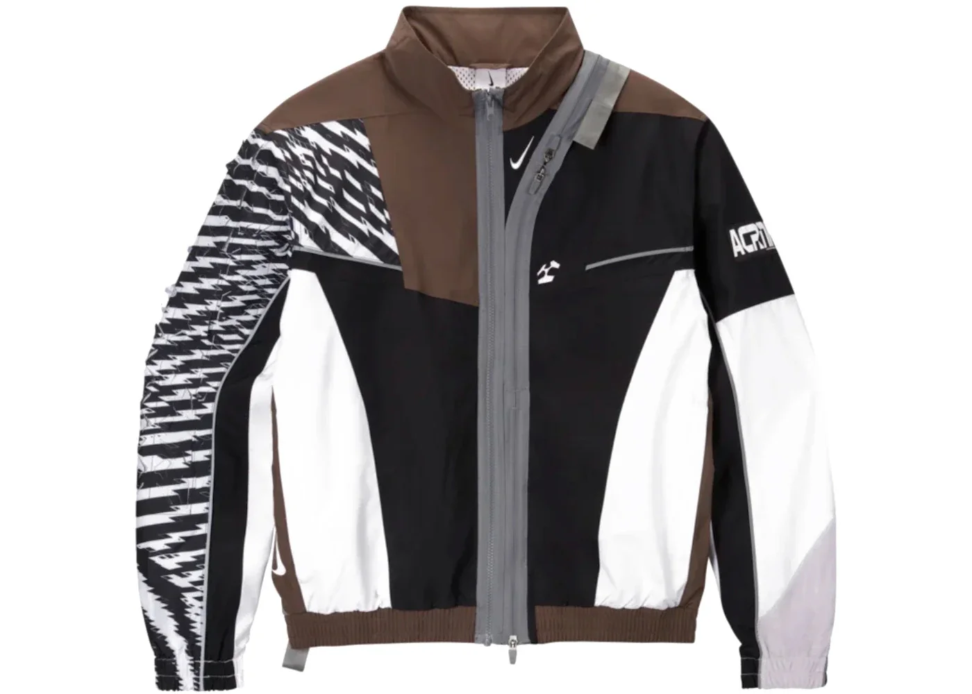 Nike x Acronym Woven Jacket Brown - 1